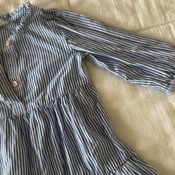 J Crew Kids crewcuts nautical kids dress stripe - Picture 2 of 3